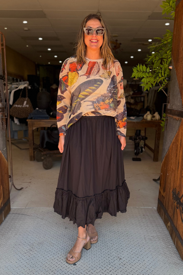 PENNY SKIRT - BLACK