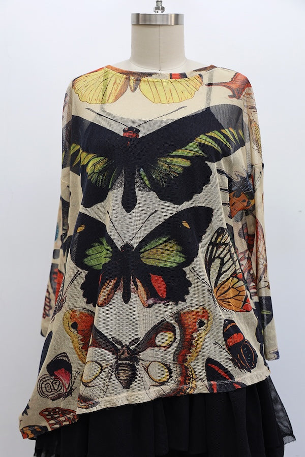 T-SHIRT LONG SLEEVE - BUTTERFLY
