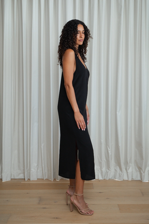 PETITE DRESS - BLACK