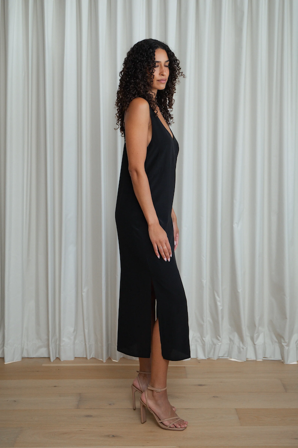 PETITE DRESS - BLACK