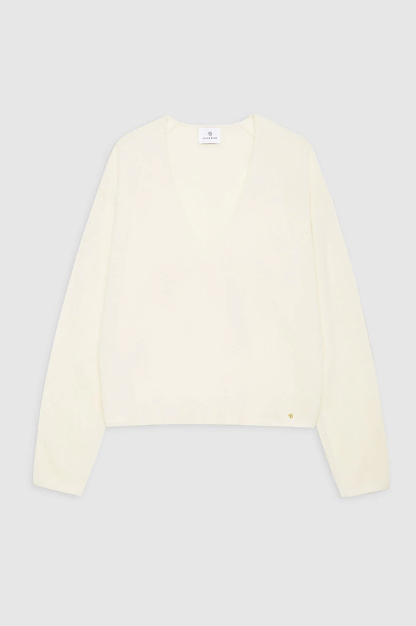 ATHENA SWEATER - ECRU CASHMERE