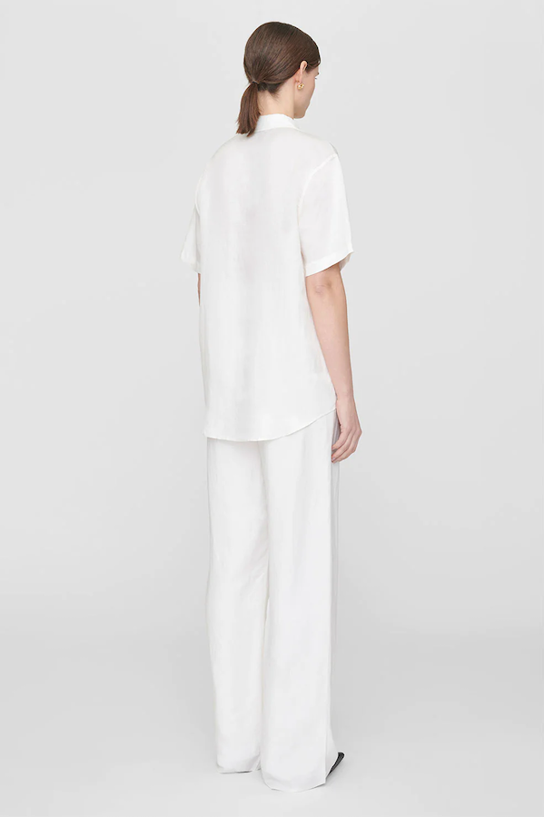 CARRIE PANT - WHITE LINEN BRAND