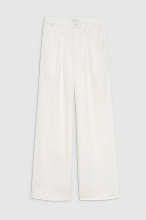 CARRIE PANT - WHITE LINEN BRAND
