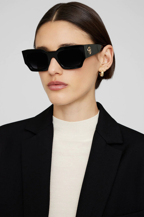 INDIO SUNGLASSES MONOGRAM BLACK D.D s Fashions