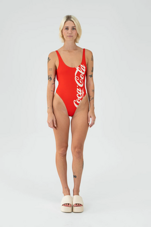 CLASSIC COKE HIGH CUT BODYSUIT