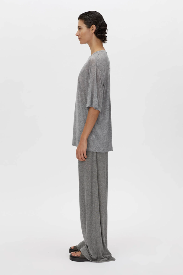 ASTRANTIA TEE - CHARCOAL MARLE