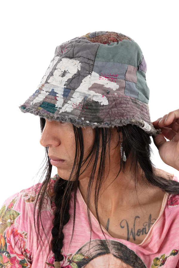 Patchwork Hunter Bucket Hat