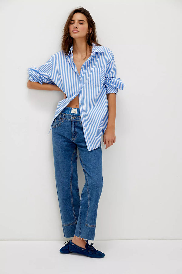 SABINE TAILORED STRIPE SHIRT