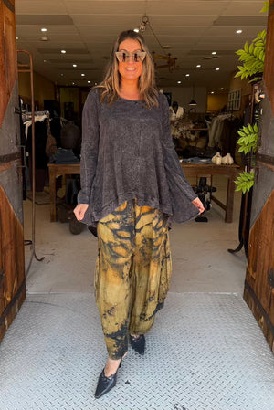 BALLET TEE - FADED BLACK