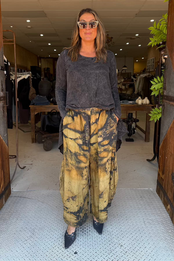 BASIC PANTS - OLIVE ECO