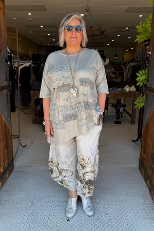 BRIDGERTON SHORT SLEEVE TEE - PISTACHIO