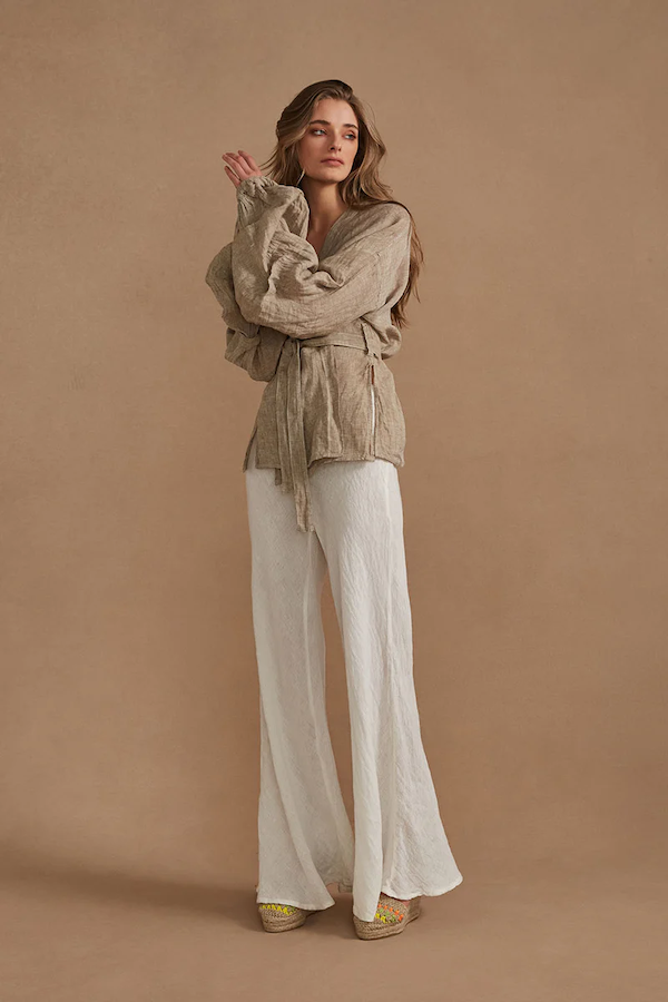 NOVO FLARE PANT - BRASILE PANNA