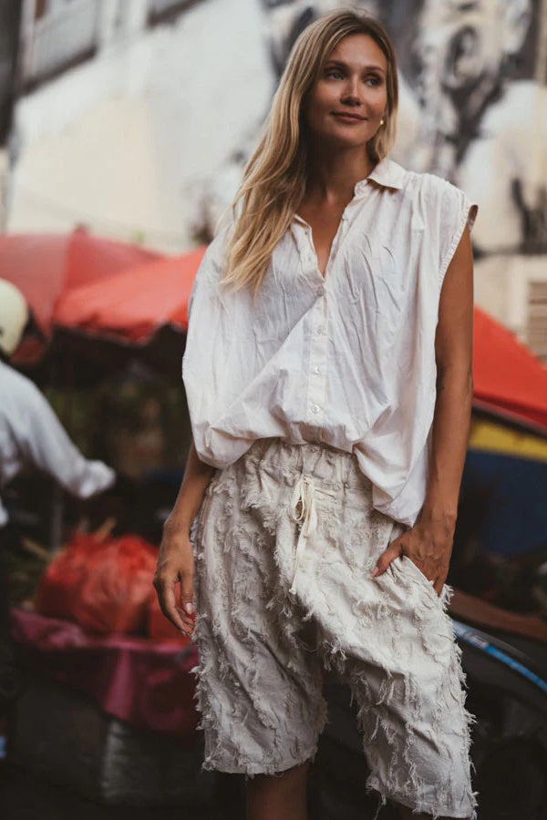 LUCIANA SLEEVELESS SHIRT