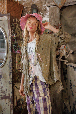 PRINTED ADISON WORKSHIRT - TOP 1419 EMBER GLOW