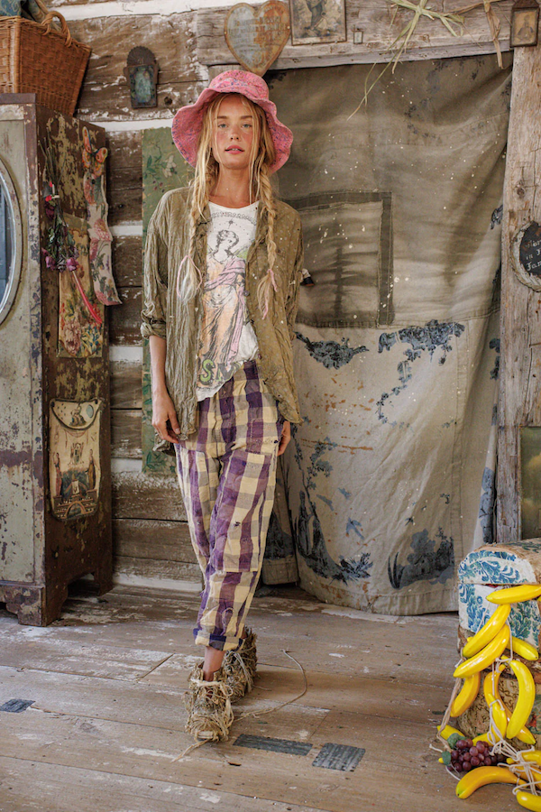 PRINTED ADISON WORKSHIRT - TOP 1419 EMBER GLOW