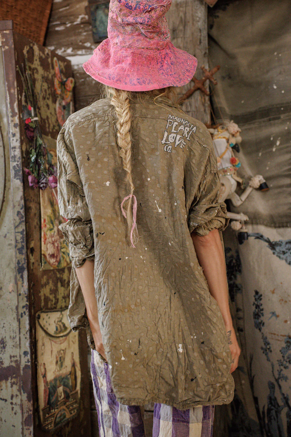 PRINTED ADISON WORKSHIRT - TOP 1419 EMBER GLOW