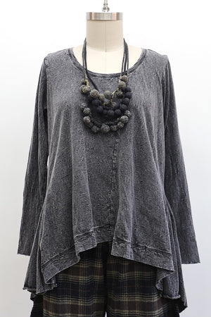 BALLET TEE - FADED BLACK