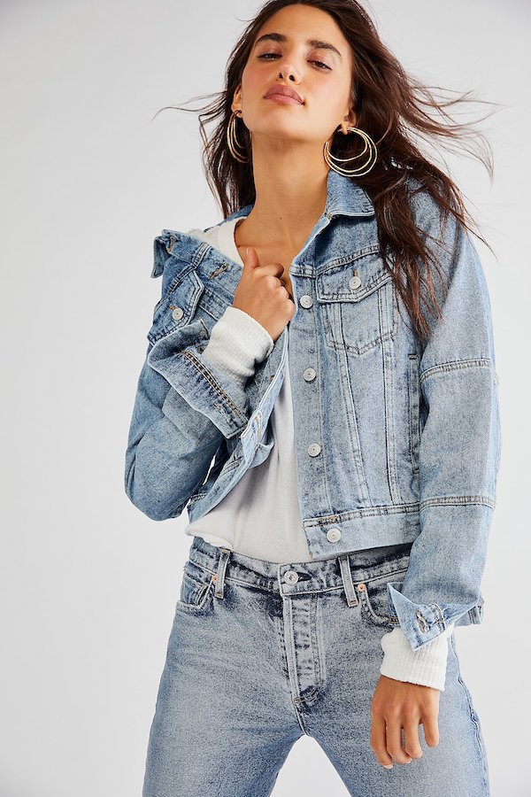 Rumors denim hot sale jacket