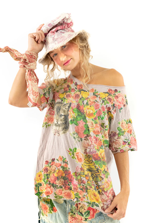 Johnny was aria ruffle top store