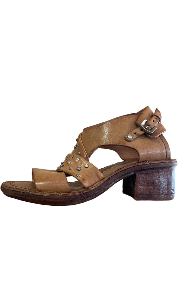 BLOCK SANDAL - TIGER