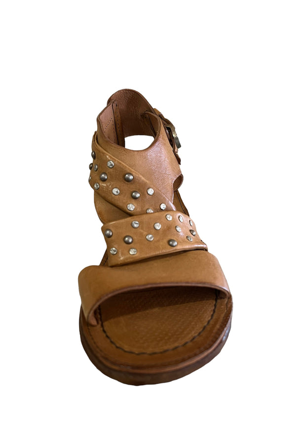 BLOCK SANDAL - TIGER