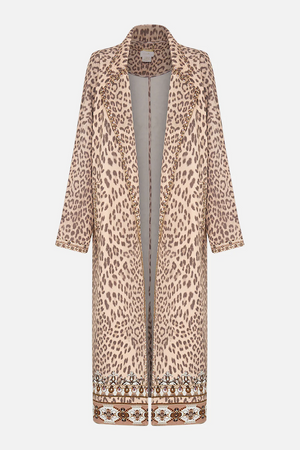 FLEECE TRENCH COAT