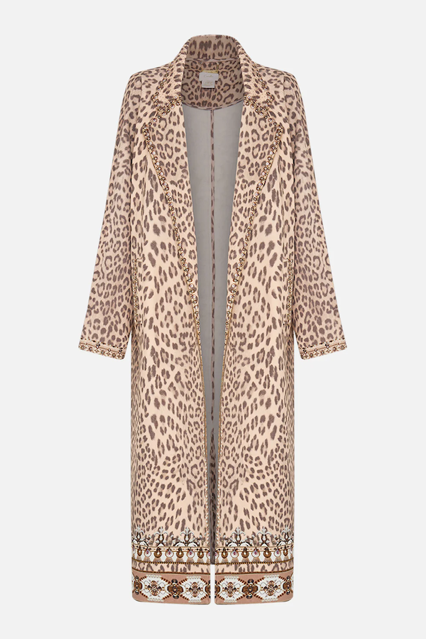 FLEECE TRENCH COAT