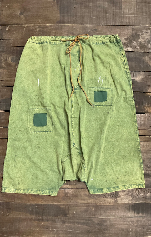 EARTHSONG HAREM PANTS - OLIVE