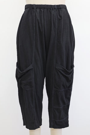 SEAMED JOGGERS - BLACK