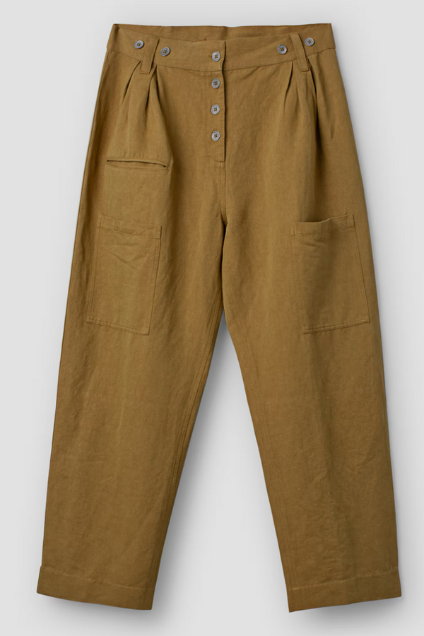 ABBY TROUSER - BUTTERNUT