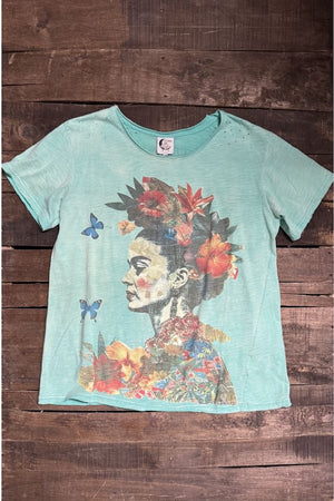 MOON DANCE TEE - FLORAL DREAMS