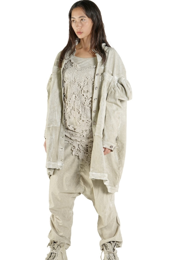 JACKET LINEN FOG
