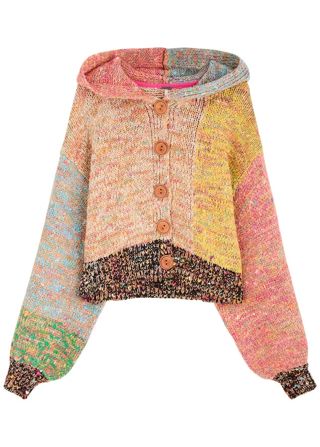 VIBE CHECK HOODED KNIT