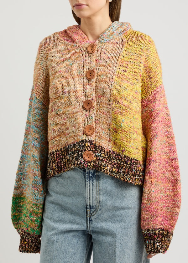 VIBE CHECK HOODED KNIT