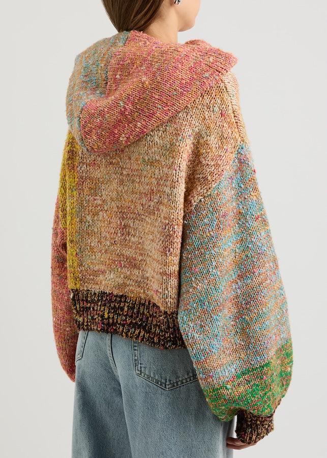 VIBE CHECK HOODED KNIT