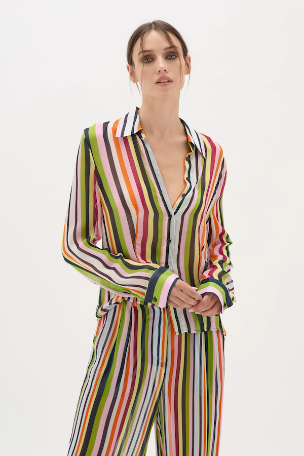 CARNIVALE STRIPE ASTRID SHIRT