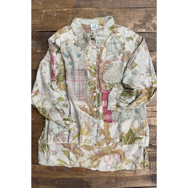 ENCHANTED FIELDS TOP - ASH