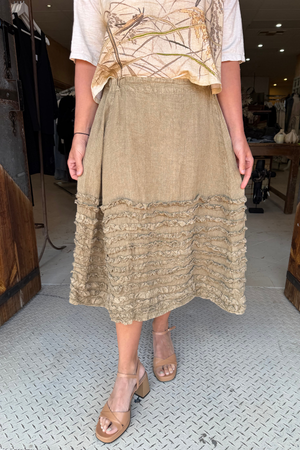 OOH LA LA SKIRT - LIGHT UMBER