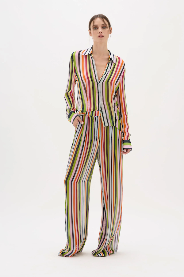 CARNIVALE STRIPE ASTRID SHIRT