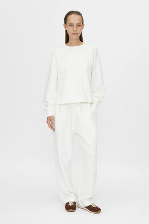 THEA LOUNGE PANT - SOFT WHITE