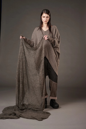 MISTIC SCARF - FADED BROWN