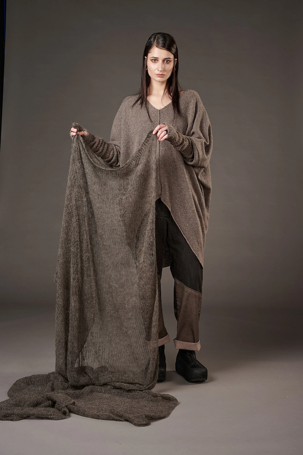 MISTIC SCARF - FADED BROWN
