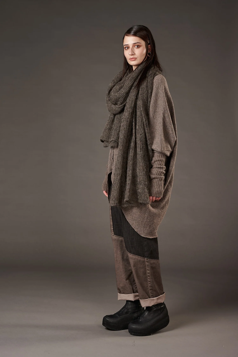 MISTIC SCARF - FADED BROWN