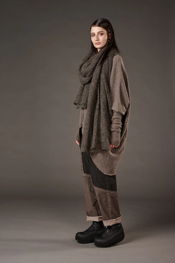 MISTIC SCARF - FADED BROWN