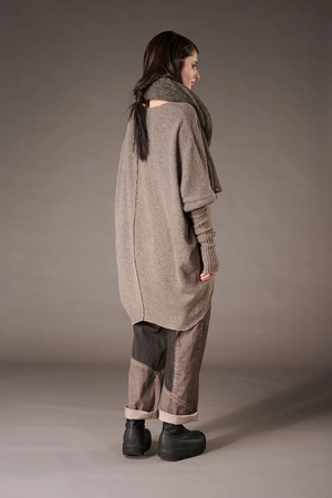 JOJO SWEATER - FADED BROWN