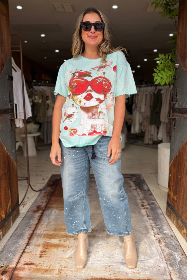 MOON DANCE TEE - BUBBLE DREAMS