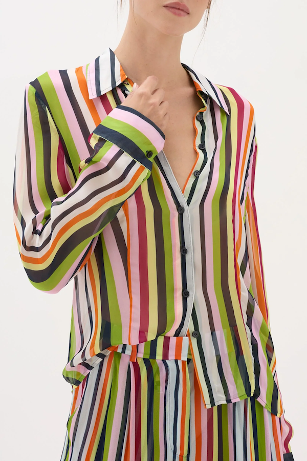 CARNIVALE STRIPE ASTRID SHIRT