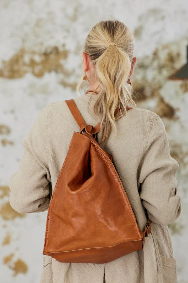 ROMA BACKPACK BAG - MUSHROOM