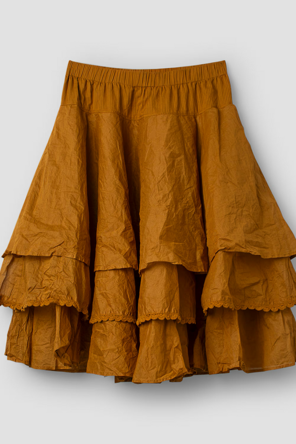 WENDY SKIRT - OCHRE