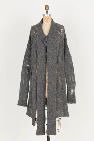 AMANO SPIDER LACE CASCADE CARDI